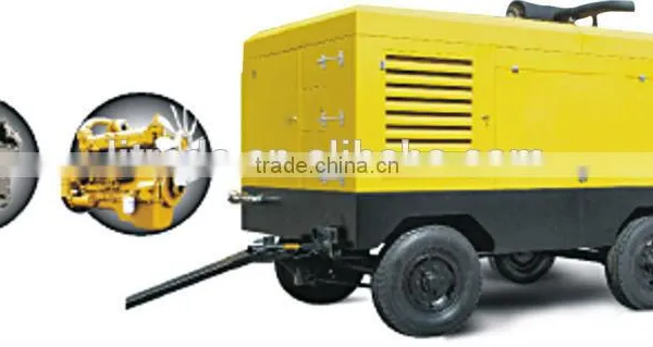 2015 Diesel Portable Screw Air Compressor For Sale made in China