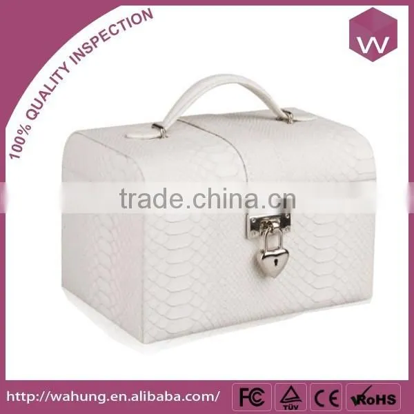 Leather Jewellery Boxes With Lock Packaging Wholesale & Jewellery Packaging Cases For Earring/Ring/Pendant/Neaklace