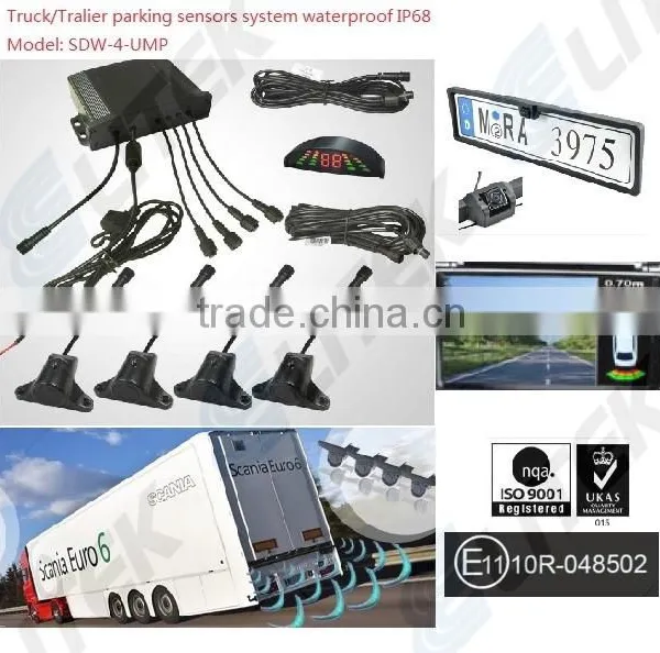 DC24V Parking Sensor for Bus/trailer/truck With 3 Year Warranty and Waterproof IP68
