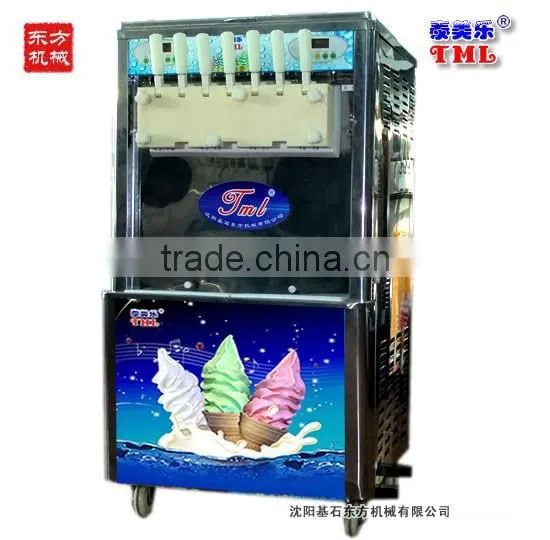 2+1 Flavours Soft Ice Cream Machine /ice Cream Machines South India/ Twin Flavor Soft Ice Cream Machine photo-3