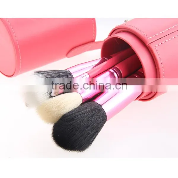 Professional Makeup Brush Set 12 Pcs Kit Leather Cup Holder Case Kit photo-3