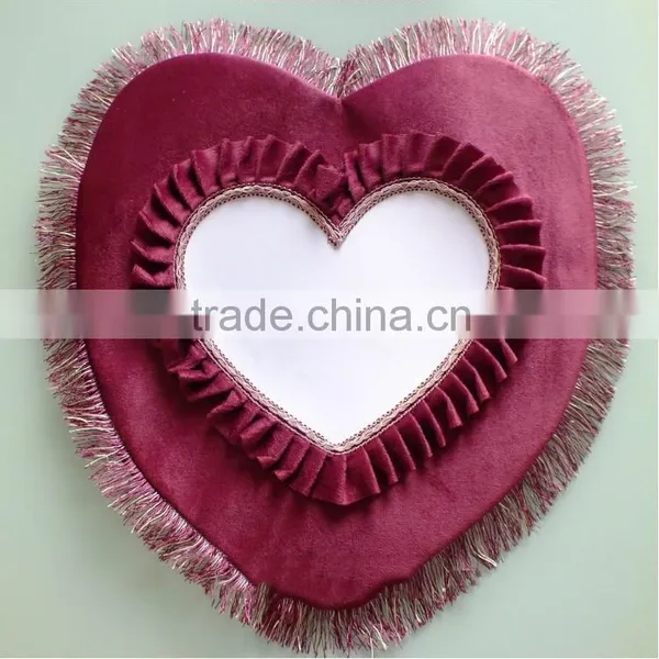 Beige Color Decorative Pillow Case for Sublimation Printing photo-3
