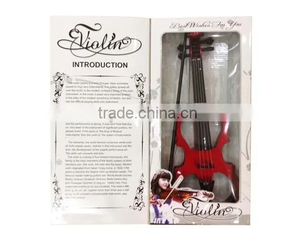 Touch-sensitive Kids Electronic Violin Toy Musical Toy With Light photo-2
