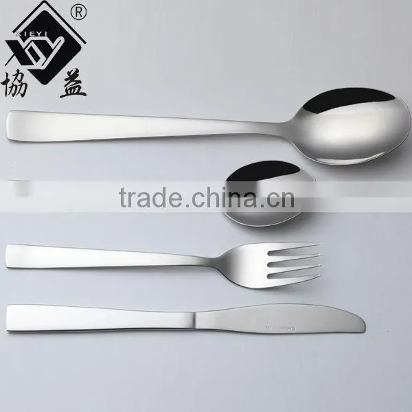 Stainless Steel Hand Polish Excellent Houseware Knife Spoon Fork Dinner Set photo-3