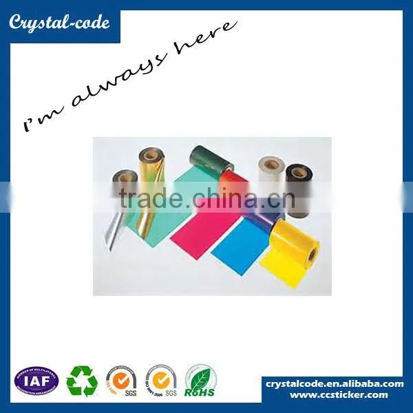 International Standard Thermal Transfer Wax Printing Ink Ribbons Black Color for Barcode Printer photo-6