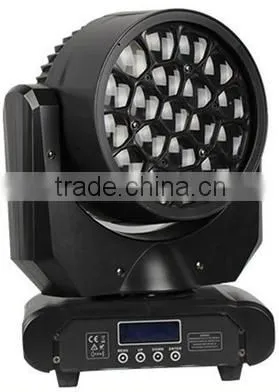 Newest Hot Selling Big Bee Beam Moving Head 19*15w Rgbw 4 in 1 Led Stage Light Moving Head Stage Light photo-2