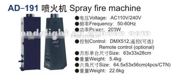Spray Fire Machine photo-2