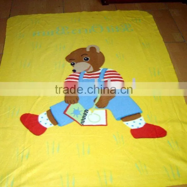 Polyester Printed Polar Fleece Blanket