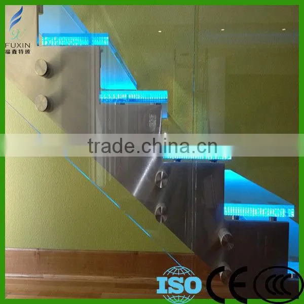 Laminated Safety Glass For Stairs/Laminated Glass Stairs Supplier photo-4