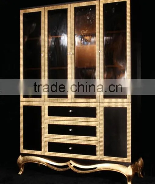 European Style Solid Wood Classical Bedroom Furniture Set Bed Bedside Table Wardrobe Dressing Table Commode photo-4