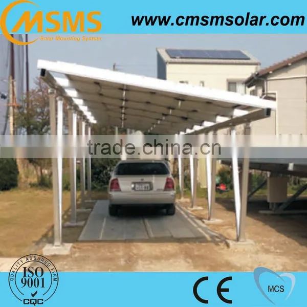 PV Aluminum Solar Panel Carport Mounting System photo-6