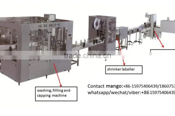 3000BPH Automatic Small Bottle Pure Water Production Line photo-2