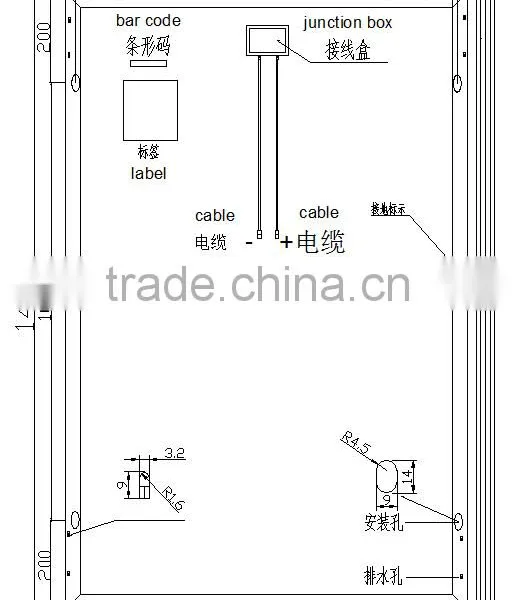 High Efficiency 230W Poly Solar Module Factory Supply photo-2