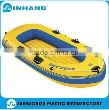 Promotional Top Quality Yellow /grey/blue PVC Inflatable Fishing Boat photo-4
