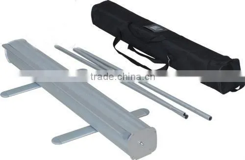 Advertising Aluminum Roll up Display Stand, Roll up Standees With Feets, Economic Aluminum Roll up Banner photo-6