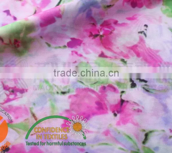 83% Polyester,17% Spandex,20D+70D Semi-dull Power Mesh Fabric for Underwear, Bra,fashion Wear photo-3