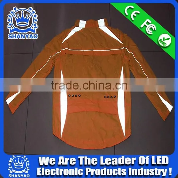 2016 Hot Selling LED Fluorescent Refletive Clothing For Road Safety At Night photo-3