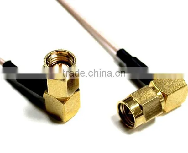 SMA RIGHT ANGLE PLUG TO SMA RIGHT ANGLE PLUG CABLE