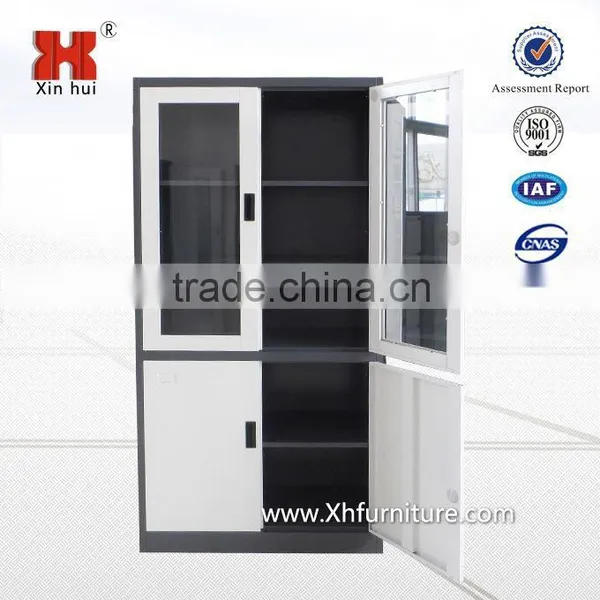 Cheap Glass Door Steel File Cabinet/steel Furniture Metal File Cabinet photo-2