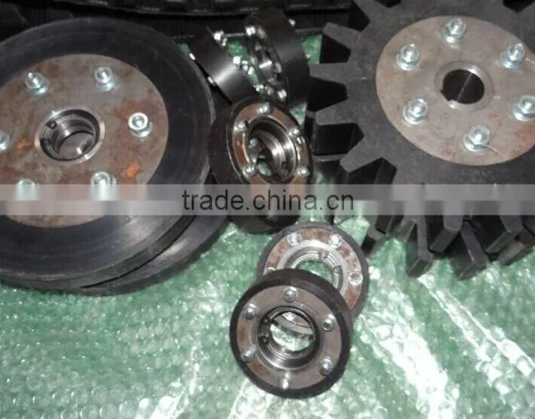 Special Axis Wheel&sprocket to Match Rubber Track