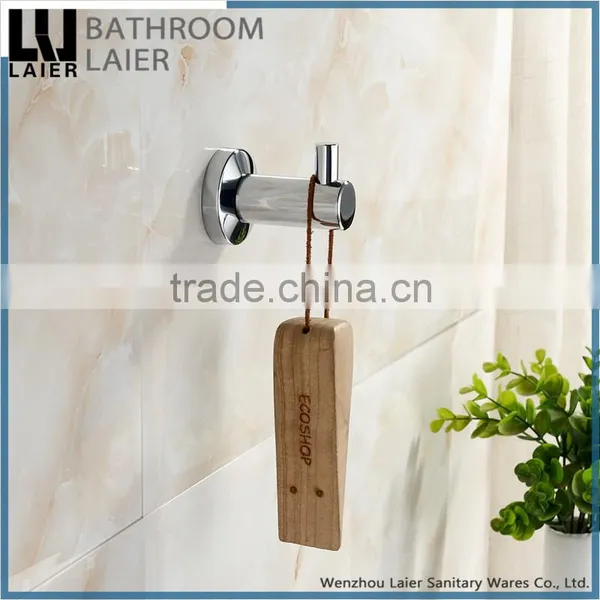 11935 Hot Sell Hotel Equipment Bathroom Accessory Set Wall Mount Robe Hook photo-4