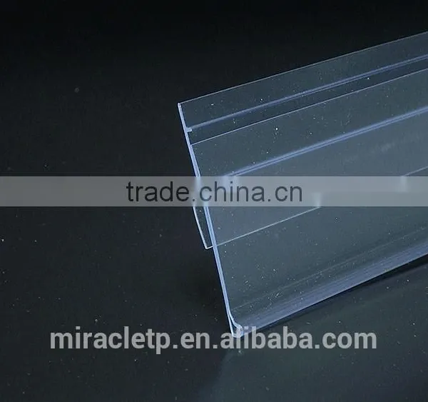 PVC Supermarket Data Strip / Shelf Tlaker Strip