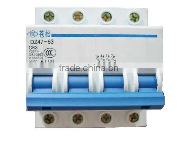 Mini Circuit Breaker DZ47 Breaker