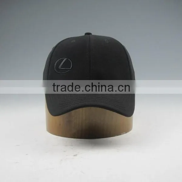 Black Fitted Baseball Caps Stretch Constructed Baseball Caps photo-2