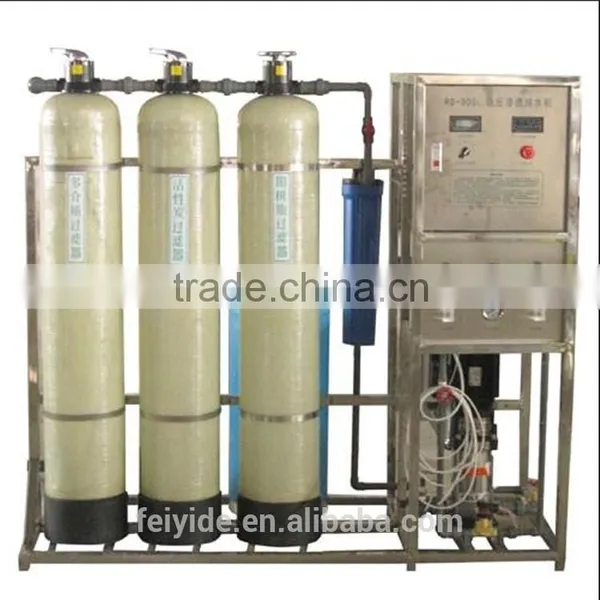 Feiyide DI RO System Industrial Purified Water Treatment Machine For Electroplating