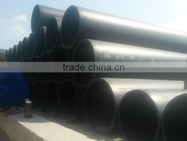 Factory Price DN50-DN1000 Black pe Plastic Pipes Steel Framed Hdpe Pipe photo-3