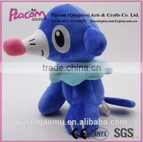 Official Cute Cheap Plush Pokemon Doll Popplio Stuffed Toy Pretty Gift for Wholesale