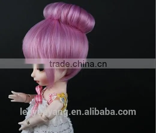 High Quality Synthetic Buds Head 1/6 Bjd Doll Wigs photo-5