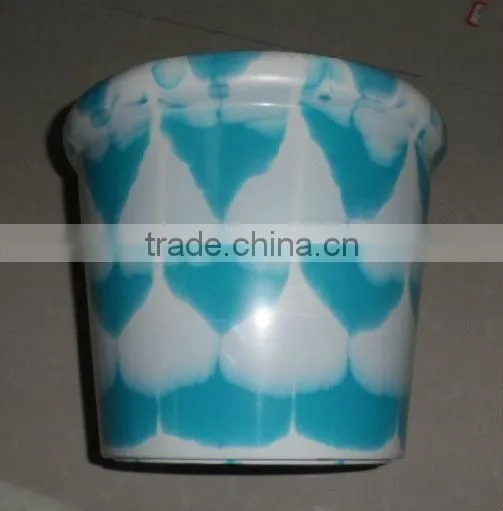 Double Color Plastic Flower Pot photo-3
