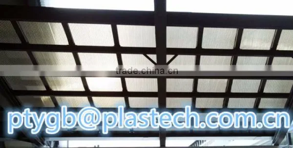 Canopy Material Retractable Roof Transparent Plastic Polycarbonate Sheet for Balcony Roof Cover Sun Roof for House photo-5