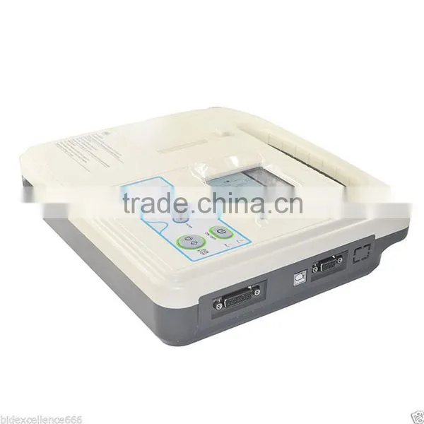 CE,ISO13485 Medical Digital 1-Channel Electrocardiograph Standard 12 Leads Factory Price of Ecg Machine photo-2
