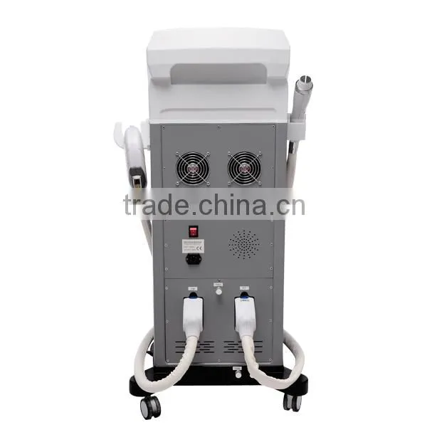 530-1200nm 2015 Hot New Productfor E Light Ipl Rf System Work With RF Handpiece With 3 Tips One Applicator For All IPL Indications Skin Whitening photo-4