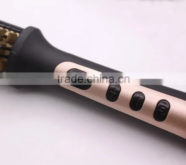 Hot Selling Salon Hair Straightener Hair Curler Comb Electric Brush photo-3