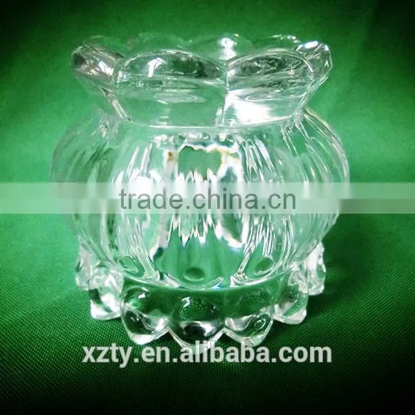 100 ml Lotus Lotus Lotus Shaped Recycled Crystal Wax Empty Container Decorative Candle Holder photo-5