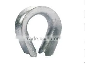China Manufacture Wire Rope K-3 Thimble photo-2