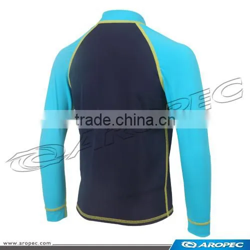 Sweet Kids Lycra Long Sleeve Zipper UV Swim Rash Guard photo-5