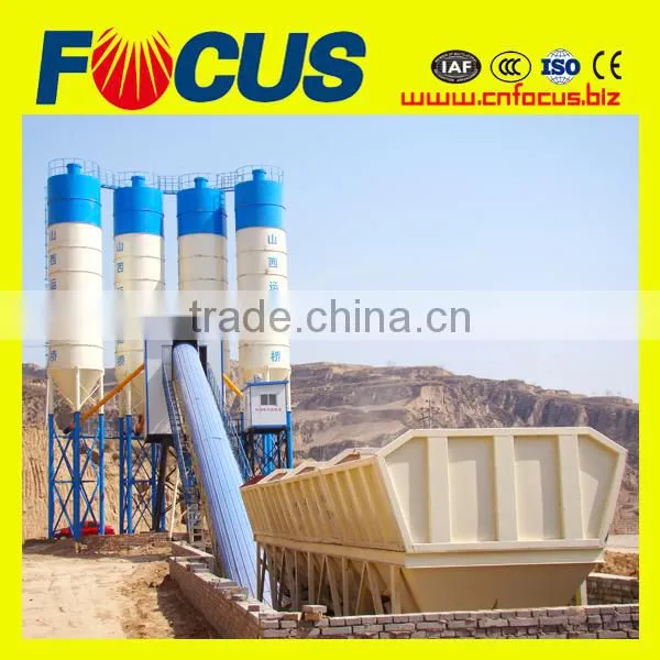 Belt Type Hzs90 Concrete Batching Plant With Sicoma Concrete Mixer photo-6