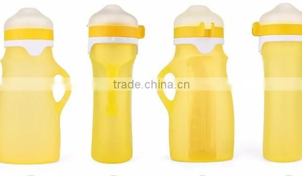 Baby Squeeze Bottle 100% BPA Free Make From Medical Grade Liquid Silicone photo-2