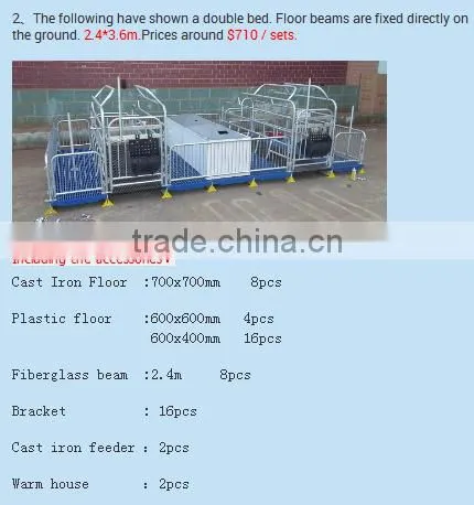 Sow Gestation Pen As Pig Farm Equipment photo-3
