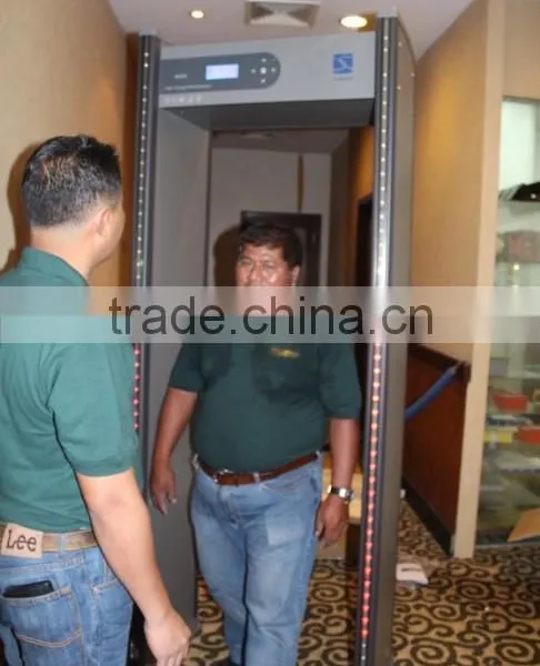 Digital Walk Through Metal Detector 6 Detection Zone Security Metal Detector Door XLD-B (LED) photo-4