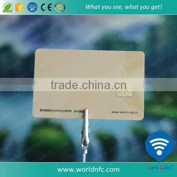 4 C/C Printing Contact Ship 5542 Pvc Memory Chip Card photo-3