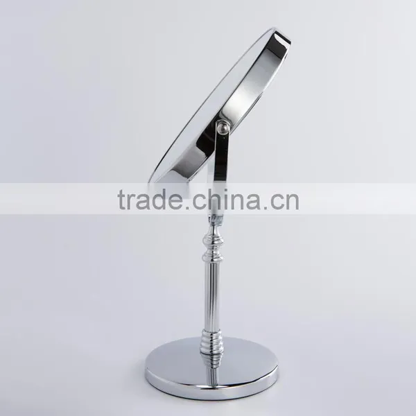 High Quality Metal Electric Magnifying Desktop Makeup Mirror, Double Sides Cosmetic Mirror
