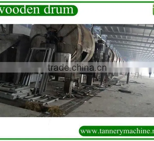Supply Leather Material Overloading Wooden Drum for Soaking/Liming/Tanning photo-5