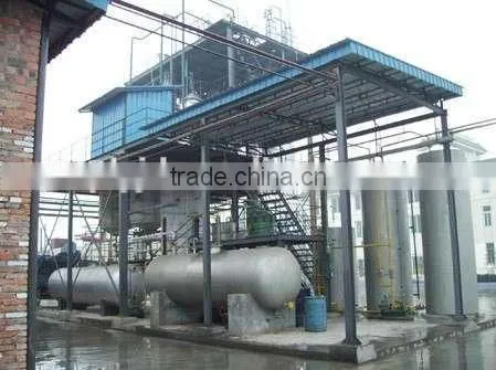 Black Oil Recycling Plant Getting Fuel For Power Generator photo-3