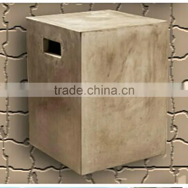 Cement Ivory Side Table photo-3