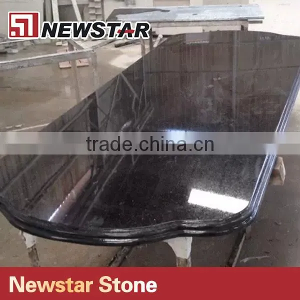 Newstar Black Solid Color Granite Countertop photo-2